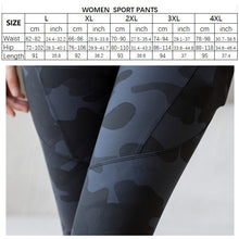 Indlæs billede til gallerivisning Women's Plus Size Camo Leggings - High-Waisted Athletic Yoga Pants with Pockets | L-4XL
