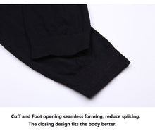 Lataa kuva Galleria-katseluun, Men's seamless fall long-sleeved pant knit suit thin