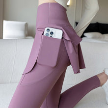 Indlæs billede til gallerivisning Women's Plus Size Yoga Skort with Pockets - 2-in-1 High-Waisted Athletic Skirt Leggings | L-4XL