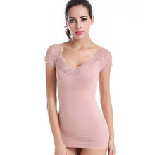Lataa kuva Galleria-katseluun, Seamless waist fitting short sleeves