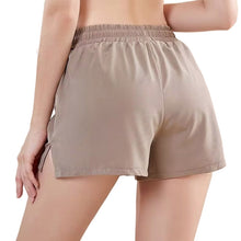 Lataa kuva Galleria-katseluun, Women's Athletic Shorts with XL Phone Pockets - Adjustable High-Waisted Yoga Running Shorts