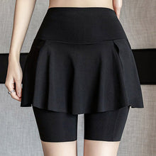 Lataa kuva Galleria-katseluun, Women's 2-in-1 Athletic Skort - High-Waisted Shorts with Skirt Overlay for Yoga Running Tennis