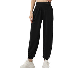 Lataa kuva Galleria-katseluun, Women's High-Waisted Yoga Pants with Elastic Ankle Cuffs - Anti-Pilling Performance Leggings for skin-friendly