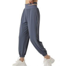 Lataa kuva Galleria-katseluun, Women's High-Waisted Yoga Pants with Elastic Ankle Cuffs - Anti-Pilling Performance Leggings for skin-friendly