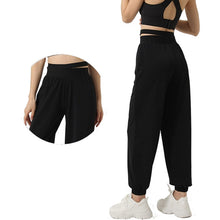 Lataa kuva Galleria-katseluun, Women's High-Waisted Yoga Pants with Elastic Ankle Cuffs - Anti-Pilling Performance Leggings for skin-friendly