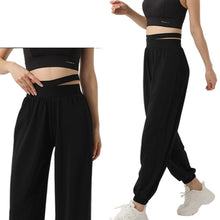 Lataa kuva Galleria-katseluun, Women's High-Waisted Yoga Pants with Elastic Ankle Cuffs - Anti-Pilling Performance Leggings for skin-friendly