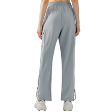 Indlæs billede til gallerivisning Women's 2-in-1 Convertible Yoga Pants with Drawstring - Sustainable Recycled Nylon Leggings for comfort Lifestyle