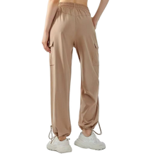 Indlæs billede til gallerivisning Women's 2-in-1 Convertible Yoga Pants with Drawstring - Sustainable Recycled Nylon Leggings for comfort Lifestyle