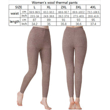 Lataa kuva Galleria-katseluun, man and women woolen thermal leggings