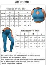 Lataa kuva Galleria-katseluun, womens workout sets crop top and sweatsuit pants seamless gym clothes suits