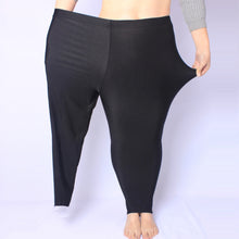 Lataa kuva Galleria-katseluun, women's leggings casual pants Plus-Size Stretch Leggings 2 pieces