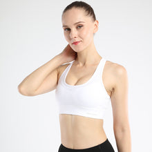 Indlæs billede til gallerivisning Sports Bras for Women Strappy Sports Bra Racerback Workout Yoga Bra with adjustable back