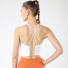 Indlæs billede til gallerivisning Running fitness bra straps cross sports underwear yoga vest 2021