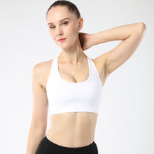 Indlæs billede til gallerivisning Sports Bras for Women Strappy Sports Bra Racerback Workout Yoga Bra with adjustable back