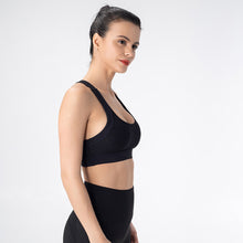 Indlæs billede til gallerivisning Seamless sports bra tight Yoga vest running shockproof no steel ring sports bra