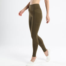 Lataa kuva Galleria-katseluun, Women’s Workout Running Leggings Pocket Tummy Control High Waist Yoga Pants