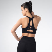 Indlæs billede til gallerivisning Seamless sports bra tight Yoga vest running shockproof no steel ring sports bra