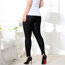 Lataa kuva Galleria-katseluun, women's leggings casual pants Plus-Size Stretch Leggings 2 pieces