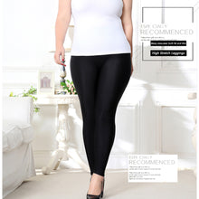 Lataa kuva Galleria-katseluun, women's leggings casual pants Plus-Size Stretch Leggings 2 pieces