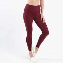 Indlæs billede til gallerivisning Women's High Waist Yoga Leggings with Pockets Workout Pants