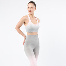 Indlæs billede til gallerivisning Women's sports bra gradient seamless knitting Fitness Yoga vest outdoor running underwear