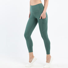 Indlæs billede til gallerivisning Women's High Waist Yoga Leggings with Pockets Workout Pants