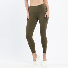 Indlæs billede til gallerivisning Women's High Waist Yoga Leggings with Pockets Workout Pants