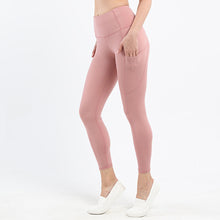 Indlæs billede til gallerivisning Women's High Waist Yoga Leggings with Pockets Workout Pants