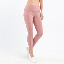 Indlæs billede til gallerivisning Women's High Waist Yoga Leggings with Pockets Workout Pants