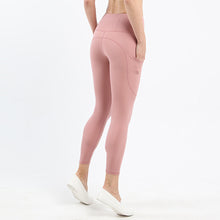 Indlæs billede til gallerivisning Women's High Waist Yoga Leggings with Pockets Workout Pants