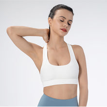 Indlæs billede til gallerivisning Seamless sports bra tight Yoga vest running shockproof no steel ring sports bra