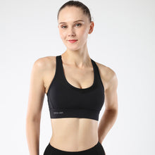 Indlæs billede til gallerivisning Sports Bras for Women Strappy Sports Bra Racerback Workout Yoga Bra with adjustable back