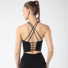 Indlæs billede til gallerivisning Running fitness bra straps cross sports underwear yoga vest 2021