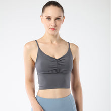 Indlæs billede til gallerivisning Women Sports Bra Padded Sports Underwear Fitness Workout Running Yoga Tank Top