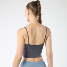 Indlæs billede til gallerivisning Women Sports Bra Padded Sports Underwear Fitness Workout Running Yoga Tank Top