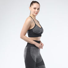 Lataa kuva Galleria-katseluun, Sports Bra for Women Criss-Cross Back Strappy Longline Yoga Bra Crop Top Workout Tank