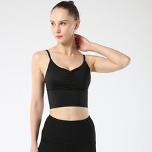 Indlæs billede til gallerivisning Women Sports Bra Padded Sports Underwear Fitness Workout Running Yoga Tank Top