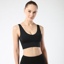 Indlæs billede til gallerivisning U Neck and V back Sports Bras for Women Bra Running Workout Tank Tops