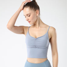 Indlæs billede til gallerivisning Women Sports Bra Padded Sports Underwear Fitness Workout Running Yoga Tank Top