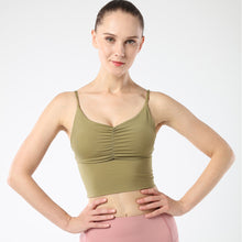 Indlæs billede til gallerivisning Women Sports Bra Padded Sports Underwear Fitness Workout Running Yoga Tank Top