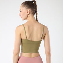 Indlæs billede til gallerivisning Women Sports Bra Padded Sports Underwear Fitness Workout Running Yoga Tank Top