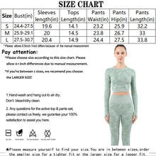 Lataa kuva Galleria-katseluun, Womens camouflage Workout Tracksuit 2 Pieces Set Hollow back High Waist Leggings and Long Sleeve Crop Top Yoga Activewear