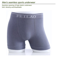 Lataa kuva Galleria-katseluun, Mens Athletic Briefs Shorts Underwear Seamless Solid color 5 pieces