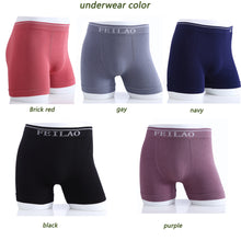 Lataa kuva Galleria-katseluun, Mens Athletic Briefs Shorts Underwear Seamless Solid color 5 pieces