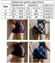 Load image into Gallery viewer, Women&#39;s yoga shorts and high-waisted gym yoga set

