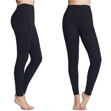 Charger l&#39;image dans la galerie, Women&#39;s seamless thermal pants hiking Slimming warm trousers for women 2 pieces
