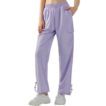 Load image into Gallery viewer, 2025 Women&#39;s Adjustable Drawstring Outdoor hiking pants - 2-in-1 Convertible Ankle, High Waist Workout Leggings for Gym, Running &amp; Casual Wear
