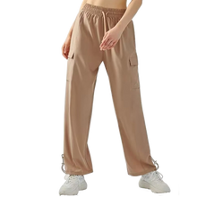 Load image into Gallery viewer, 2025 Women&#39;s Adjustable Drawstring Outdoor hiking pants - 2-in-1 Convertible Ankle, High Waist Workout Leggings for Gym, Running &amp; Casual Wear
