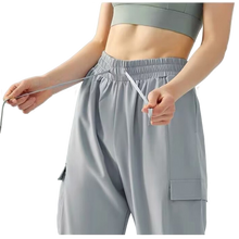 Load image into Gallery viewer, 2025 Women&#39;s Adjustable Drawstring Outdoor hiking pants - 2-in-1 Convertible Ankle, High Waist Workout Leggings for Gym, Running &amp; Casual Wear
