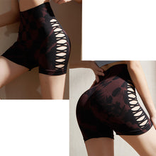 Load image into Gallery viewer, Women&#39;s yoga shorts and high-waisted gym yoga set
